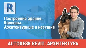 [Курс «Revit Архитектура: Продвинутый»] Колонны. Архитектурные и несущие