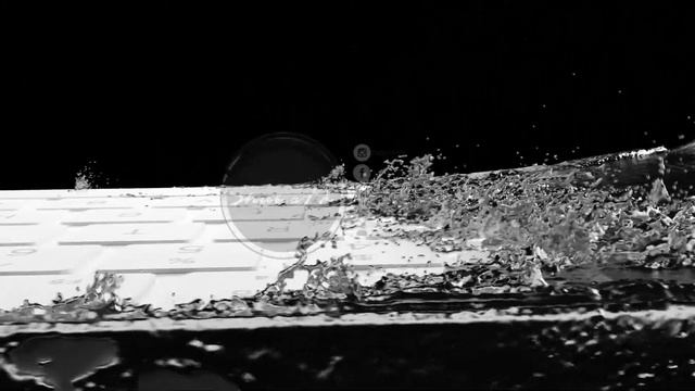 Keyboard with Liquid Simulation | Chaos Phoenix | 3D Product Animation by Shub'sFX смотреть онлайн