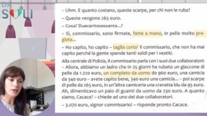 Адаптированное чтение на итальянском "Il ladro elegante" Livello A1
