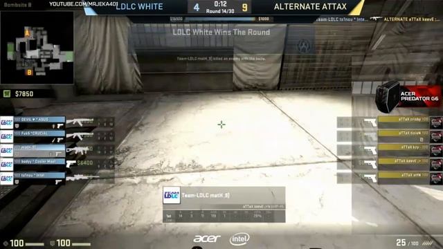 LDLC.White matH vs ALTERNATE | EPIC TRIPLE KILL :D | смотреть онлайн