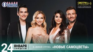 Новые Самоцветы - Концерт на Радио Шансон (Живая струна)
