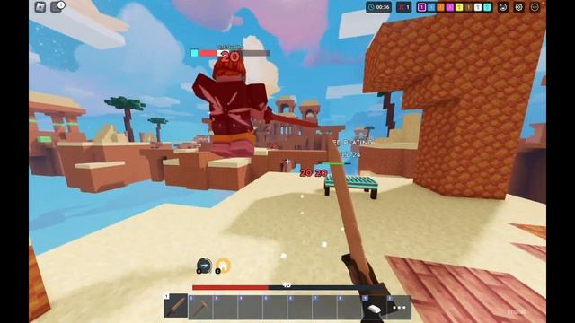 ELEKTRA vs. TERRA In Roblox BedWars... смотреть онлайн