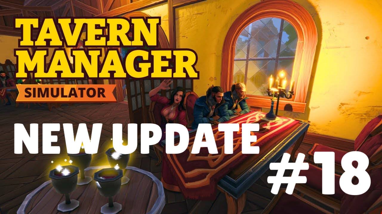 TAVERN MANAGAER SIMULATOR #18 КИТАЙСКИЙ НОВЫЙ ГОД смотреть онлайн