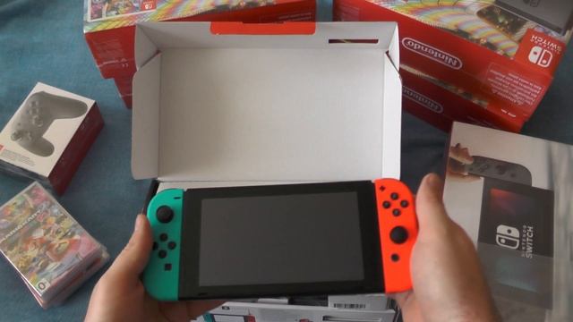 Купил Nintendo Switch - Распаковка смотреть онлайн