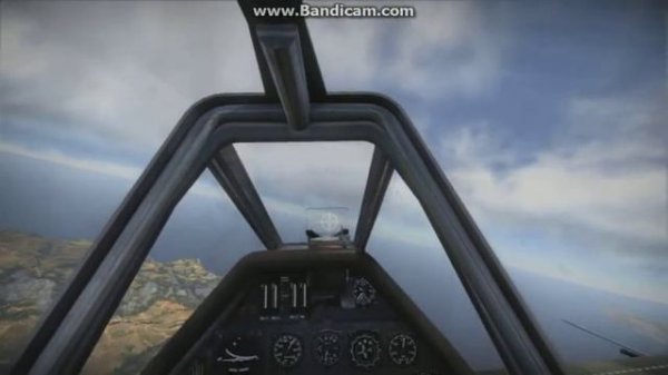 Fw 190 A1 Сквозь облако