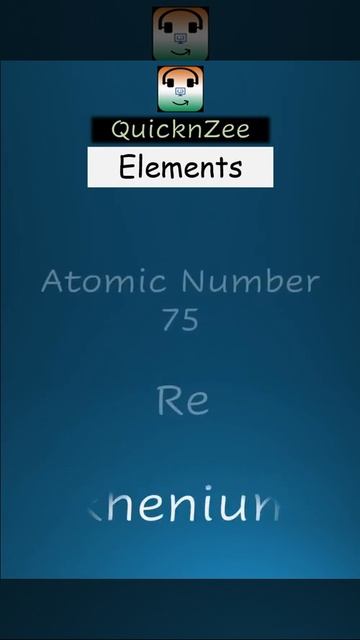 Elements In The Periodic Table 61 To 90 #Shorts