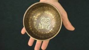 Поющая чаша Premium 13 см, Ля# 471 Гц