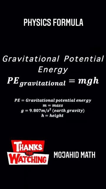 Gravitation potential Energy physics Formula//##Gravitation potential Energy physics Formula## смотреть онлайн