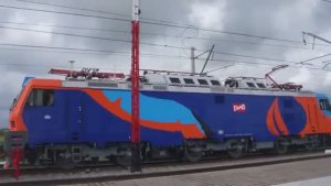 Парад Поезд ЭКСПО 1520»ЭП20,ГТ1, 2ЭС10, 2ЭС6, ЭП2к, 2ЭС4к, УАЗ Патриот 2011г