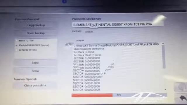 K TAG Alientech SID807 Programmazione смотреть онлайн