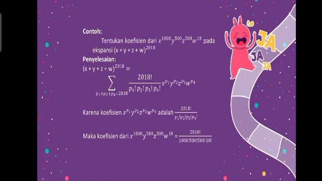 KELOMPOK VI || TEOREMA MULTINOMIAL DAN TEOREMA PIGENHOLE || KOMBINATORIKA смотреть онлайн