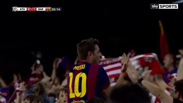 Потрясающий гол Месси смотреть онлайн
