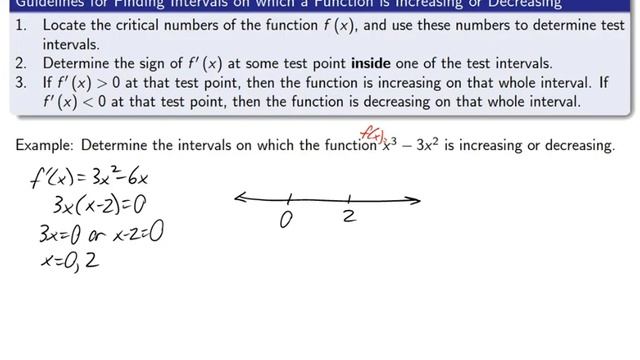 Calculus 1 - Increasing and Decreasing Functions (Via Rolle's Theorem and The Mean Value Theorem) смотреть онлайн