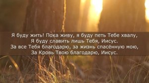 Я буду жить / христианская песня