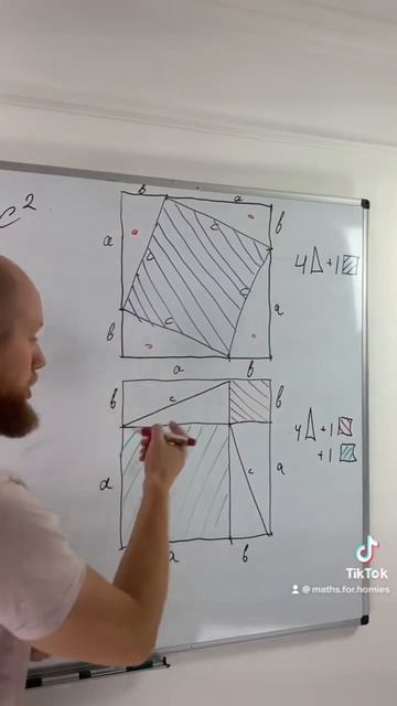 Чому працює Теорема Піфагора? #математика #зно #зноматематика