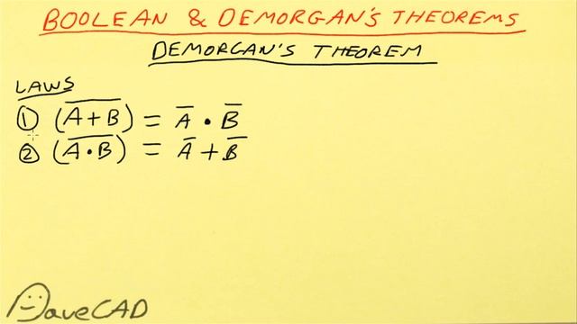 EEVacademy | Digital Design Series Part 2 - Digital Logic Boolean & Demorgan's Theorems смотреть онлайн