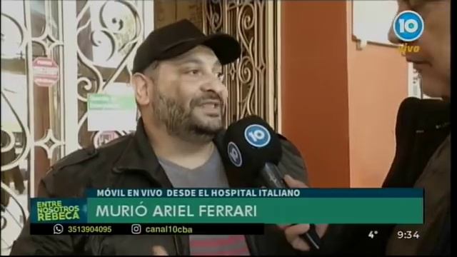 Falleció Ariel Ferrari, ícono del cuarteto cordobés смотреть онлайн
