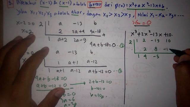 Teorema faktor Suku Banyak - Matematika Minat kelas 11 SMA смотреть онлайн