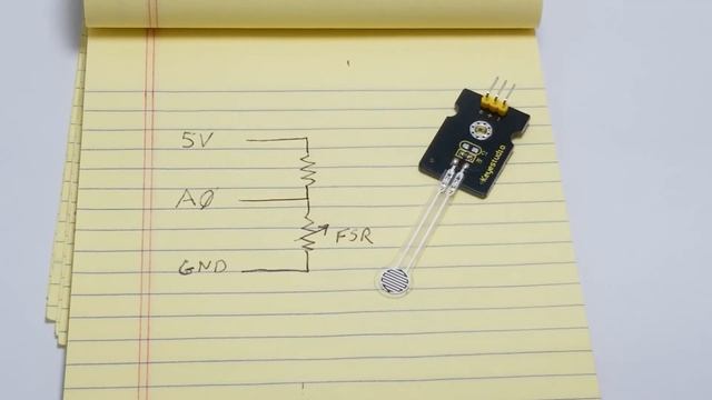How to use Force Sensitive Resistors (FSR) with Arduino - Simple Force Sensing Arduino Tutorial смотреть онлайн