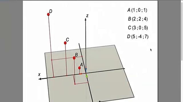 Actividad Exploratoria y Deductiva con Cabri 3D. Propuesta por Jean-Jaques Dahan. смотреть онлайн