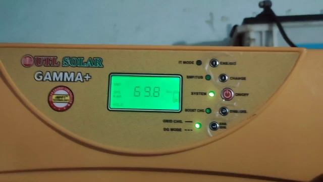 UTL GAMAA PLUS with 1000 watt solar panel load test at 12 pm | utl gamaa+ with 1kw solar panel смотреть онлайн