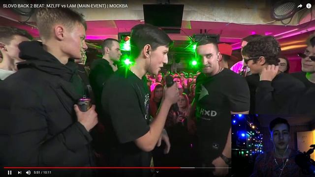 GANG РЕАКЦИЯ НА: SLOVO BACK 2 BEAT: MZLFF vs I.AM смотреть онлайн