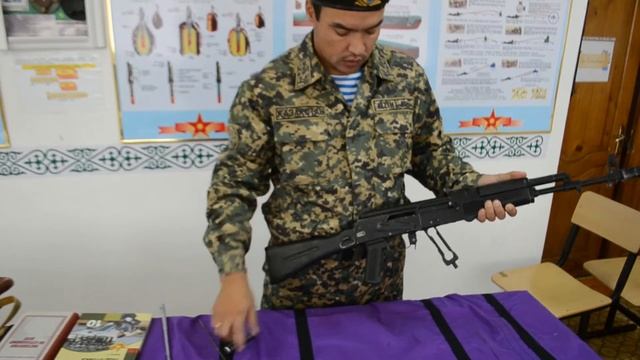 Неполная разборка и сборка автомата Калашникова смотреть онлайн