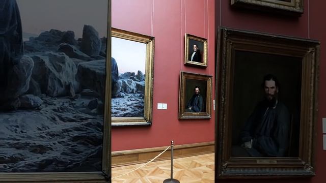 Выходной в Государственной Третьяковской галерее... смотреть онлайн