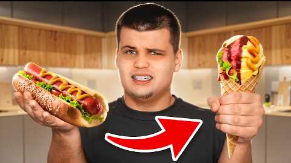 ПРИГОТОВИЛ МОРОЖЕНОЕ С САМЫМИ НЕОБЫЧНЫМИ ВКУСАМИ! смотреть онлайн