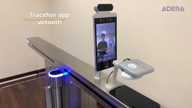 SafeEntry Gateway Gantry with Contact Tracing | TraceTogether | Automated Temperature & Access смотреть онлайн