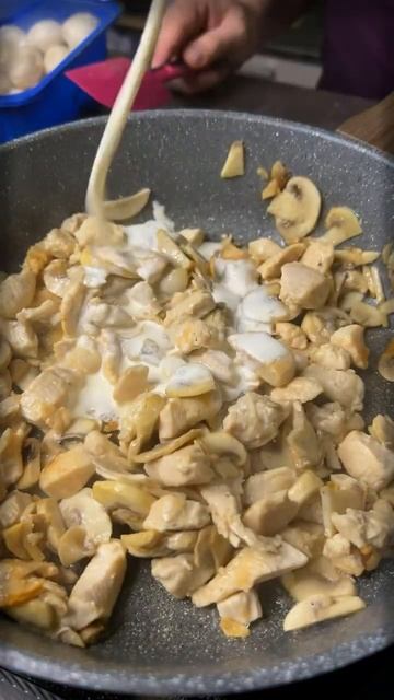 Жульен в булочках, простой, но очень интересный рецепт 🔥 #recipes #рецепты #рецепт смотреть онлайн