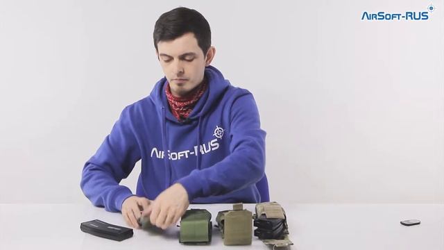 Подсумок FLYYE магазинный двойной для М серии molle double мag pouch FY PH M002 смотреть онлайн