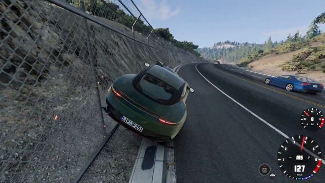 Aston Martin DBS (2022) in BeamNG #579 смотреть онлайн