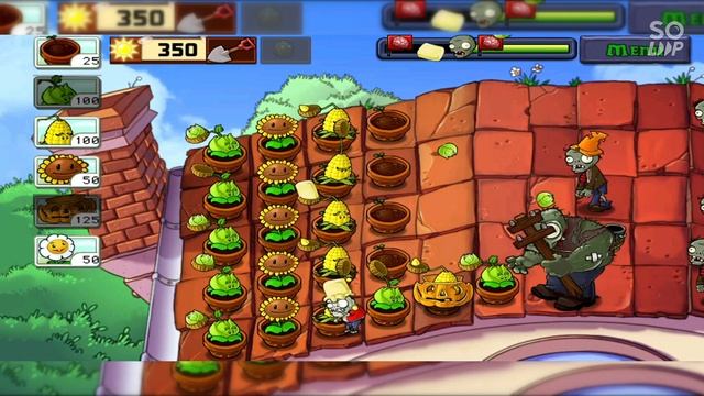ПЕРВЫЙ БОСС / (ПРОХОЖДЕНИЯ №39) [Plants vs. Zombies] / BaHa12 смотреть онлайн