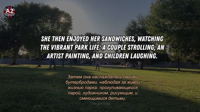 Английский на слух | День в парке: Увлекательный рассказ на английском 🌳📖 смотреть онлайн