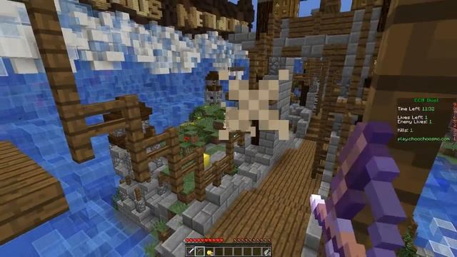 Minecraft Minigame - 1v1 DUEL - VERY CLOSE GAME!? (with NettyPlays) смотреть онлайн