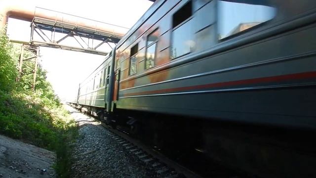 ТЭП70БС-071 с составом Пермь-Новороссийск смотреть онлайн