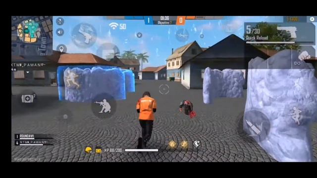 Boomb bastick💥 sanjeev ff 👍like a ruok ff (AIMBOT) смотреть онлайн