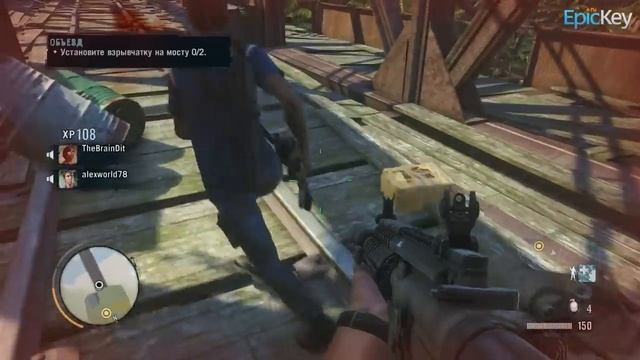 Far Cry 3 CO-OP - Alex и BrainDit - БЕСШУМНЫЙ УБИЙЦА смотреть онлайн