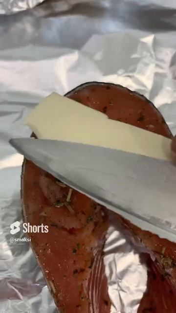 Рыба Нерка в фольге #вдуховке #краснаярыба #shorts смотреть онлайн