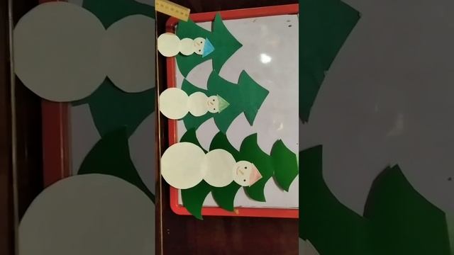 логіко- математичний розвиток " Порядкова лічба в межах 3 . Величина. смотреть онлайн
