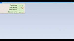Что означают галочки в Ватсапе и Вайбере ?