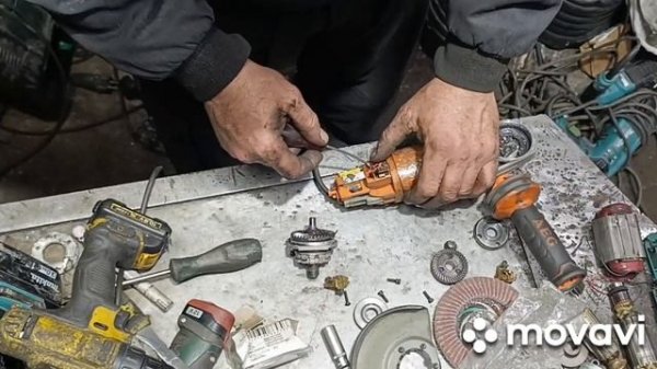 AEG WS13-125 подбираем щётки.