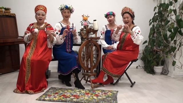 Китайцы поют русские песни - "Пряха | 纺织姑娘" (на русском языке) смотреть онлайн