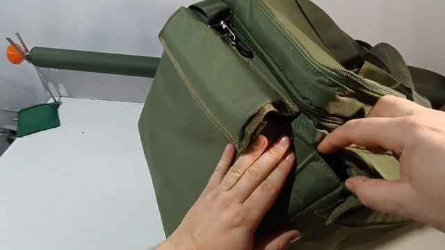 Сумка с карманами на липучке смотреть онлайн