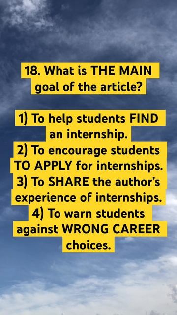 ЕГЭ по английскому ФИПИ 2024, задание 18 Чтение смотреть онлайн