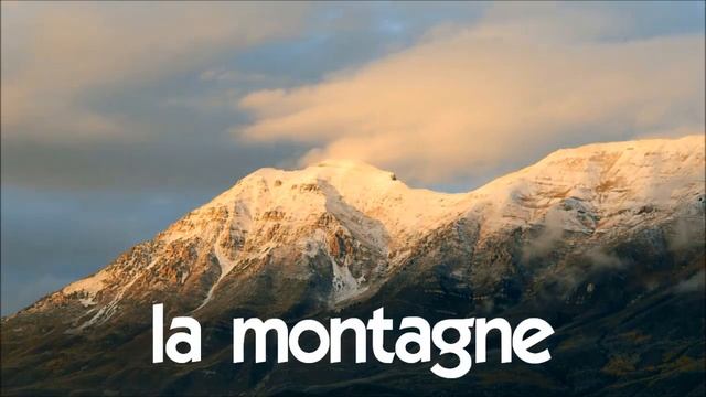 Французский язык для начинающих # 1 time lapse # la montagne смотреть онлайн