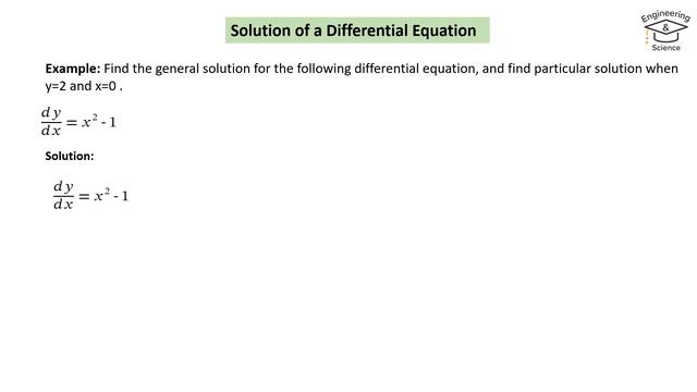 Solution of differential equation (general and particular solution) смотреть онлайн