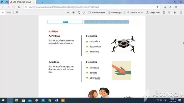 LA MORFOLOGÍA: LEXEMA Y MORFEMAS смотреть онлайн