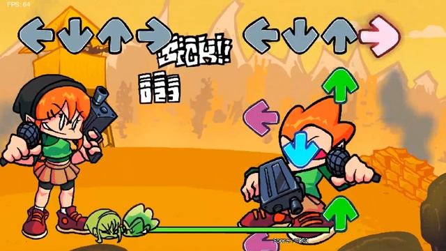 FNF Guns but sing Pica and Pico смотреть онлайн